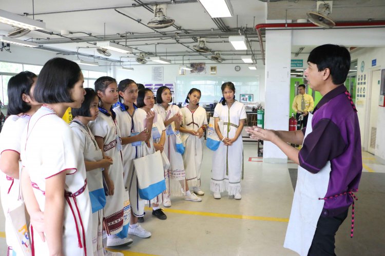 ต้อนรับคณะดูงาน — 5 พฤษภาคม 2025 — สถาบันเทคโนโลยีจิตรลดา CDTI