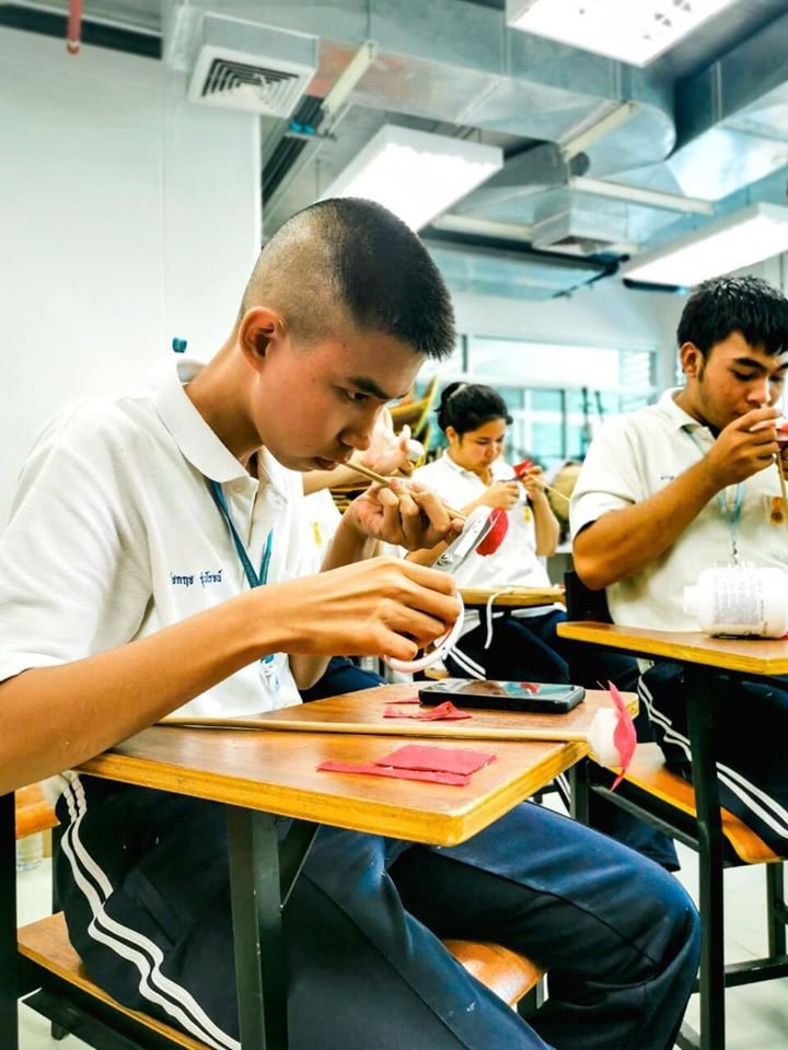 การทำไม้ระนาดเอก — 5 พฤษภาคม 2025 — สถาบันเทคโนโลยีจิตรลดา CDTI