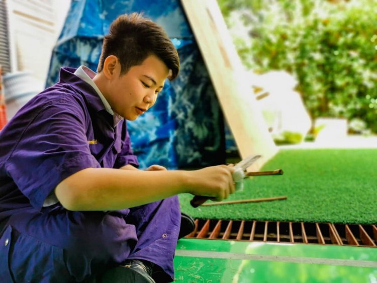 การทำไม้ระนาดเอก — 5 พฤษภาคม 2025 — สถาบันเทคโนโลยีจิตรลดา CDTI