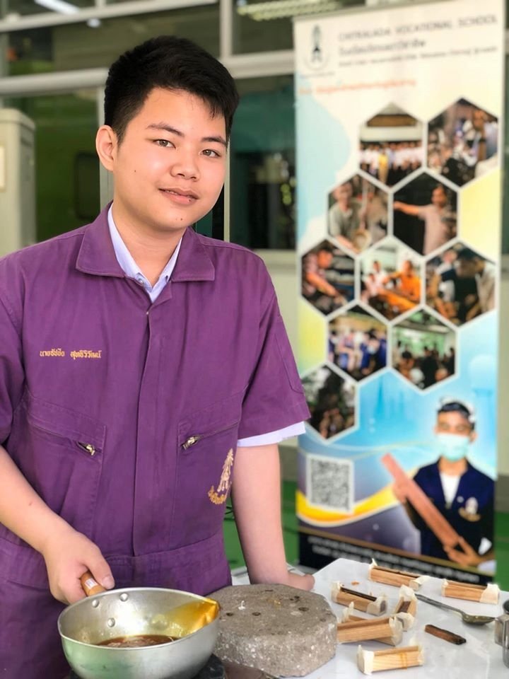 การทำยางสน — 5 พฤษภาคม 2025 — สถาบันเทคโนโลยีจิตรลดา CDTI