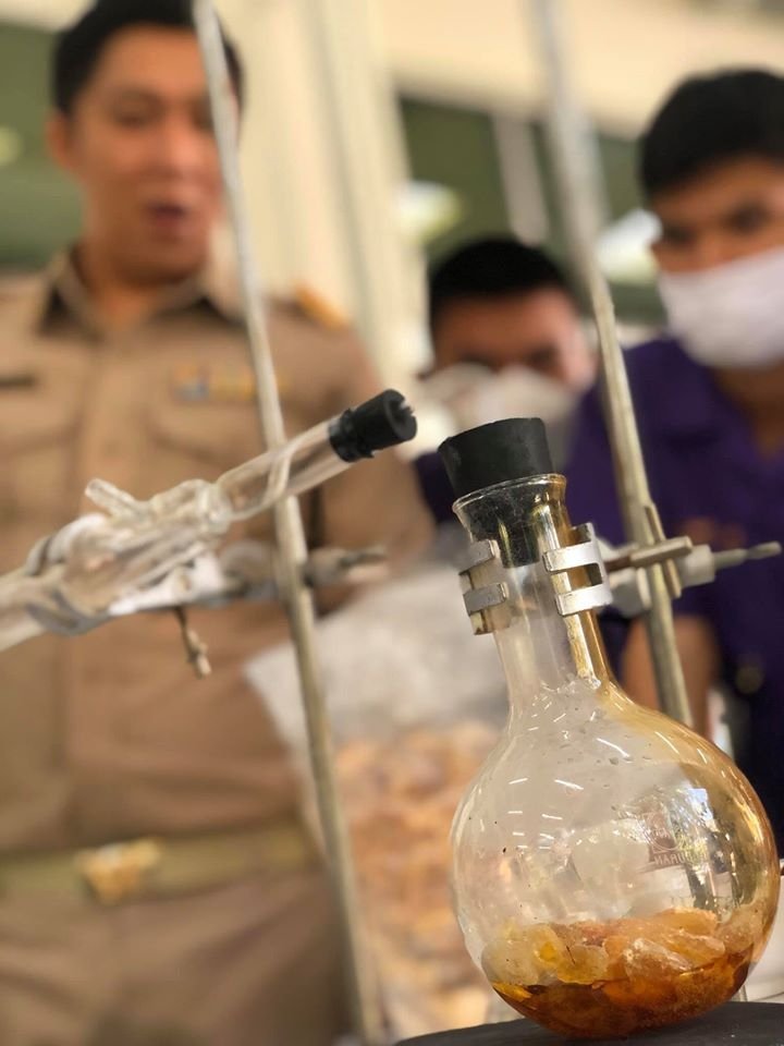 การทำยางสน — 5 พฤษภาคม 2025 — สถาบันเทคโนโลยีจิตรลดา CDTI