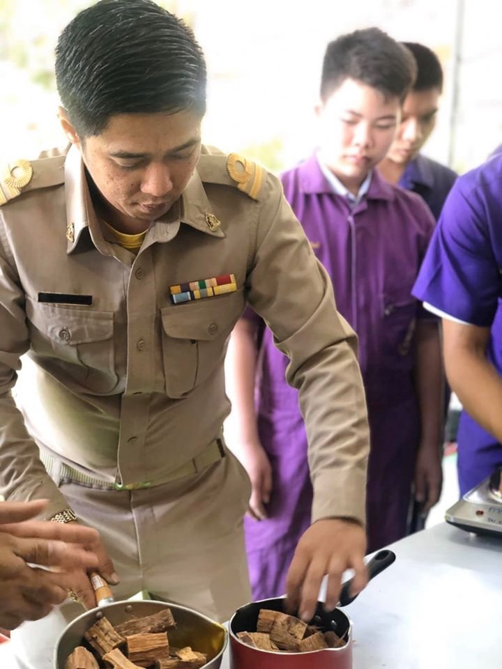 การทำยางสน — 5 พฤษภาคม 2025 — สถาบันเทคโนโลยีจิตรลดา CDTI