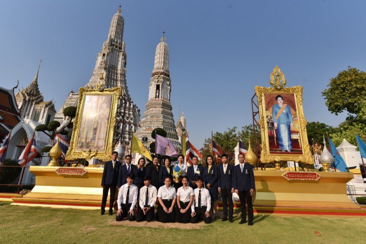 วางพานพุ่ม รัชกาลที่ 2 — 2 พฤษภาคม 2025 — สถาบันเทคโนโลยีจิตรลดา CDTI