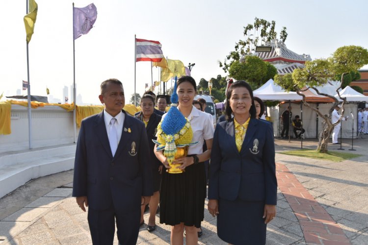 วางพานพุ่ม รัชกาลที่ 2 — 2 พฤษภาคม 2025 — สถาบันเทคโนโลยีจิตรลดา CDTI