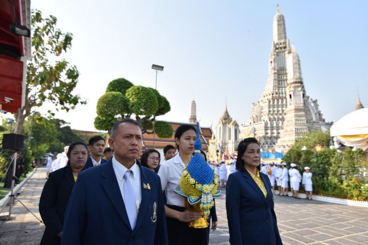 วางพานพุ่ม รัชกาลที่ 2 — 2 พฤษภาคม 2025 — สถาบันเทคโนโลยีจิตรลดา CDTI