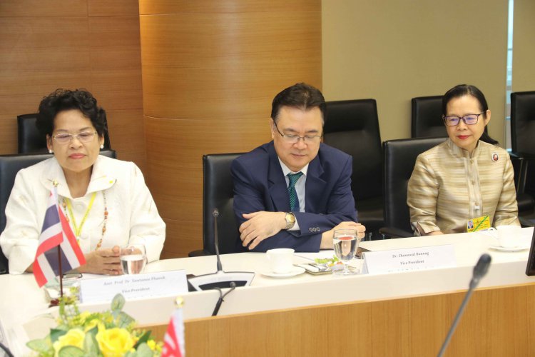 หารือความร่วมมือทางวิชาการ — 2 พฤษภาคม 2025 — สถาบันเทคโนโลยีจิตรลดา CDTI