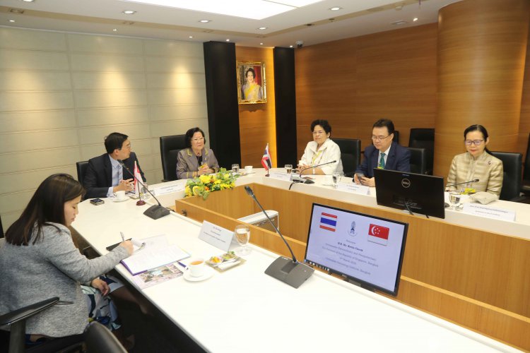 หารือความร่วมมือทางวิชาการ — 2 พฤษภาคม 2025 — สถาบันเทคโนโลยีจิตรลดา CDTI