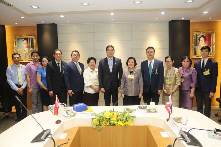 หารือความร่วมมือทางวิชาการ — 2 พฤษภาคม 2025 — สถาบันเทคโนโลยีจิตรลดา CDTI