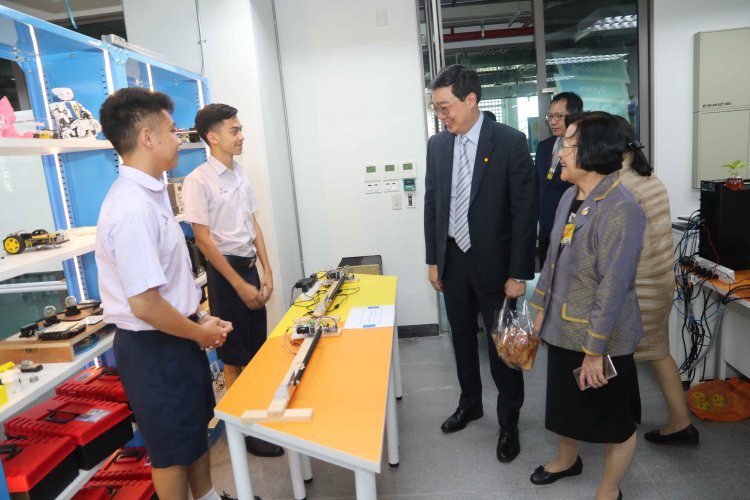 หารือความร่วมมือทางวิชาการ — 2 พฤษภาคม 2025 — สถาบันเทคโนโลยีจิตรลดา CDTI