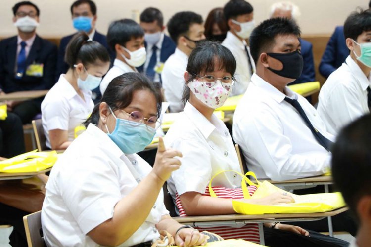 พิธีปฐมนิเทศนักศึกษาใหม่ คณะเทคโนโลยีอุตสาหกรรม ปีการศึกษา 2563 — 6 พฤษภาคม 2025 — สถาบันเทคโนโลยีจิตรลดา CDTI