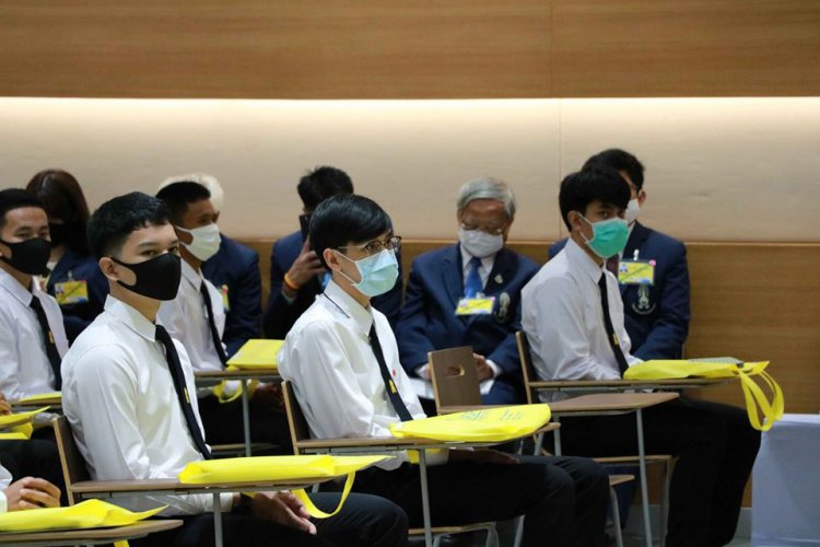 พิธีปฐมนิเทศนักศึกษาใหม่ คณะเทคโนโลยีอุตสาหกรรม ปีการศึกษา 2563 — 6 พฤษภาคม 2025 — สถาบันเทคโนโลยีจิตรลดา CDTI