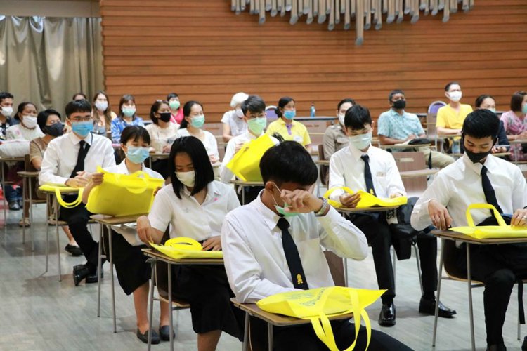 พิธีปฐมนิเทศนักศึกษาใหม่ คณะเทคโนโลยีอุตสาหกรรม ปีการศึกษา 2563 — 6 พฤษภาคม 2025 — สถาบันเทคโนโลยีจิตรลดา CDTI