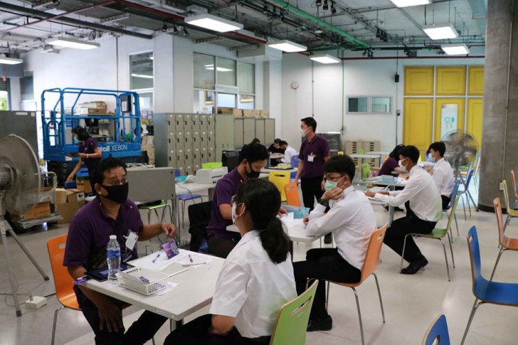 พิธีปฐมนิเทศนักศึกษาใหม่ คณะเทคโนโลยีอุตสาหกรรม ปีการศึกษา 2563 — 6 พฤษภาคม 2025 — สถาบันเทคโนโลยีจิตรลดา CDTI