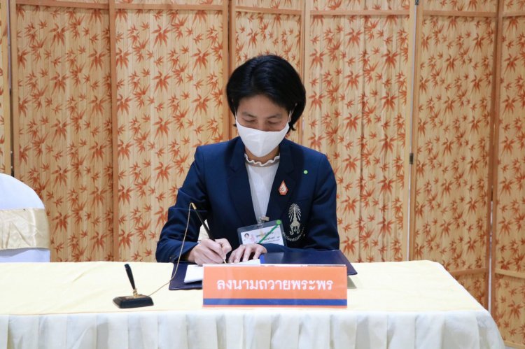 ถวายแจกันดอกไม้ถวายเยี่ยม สมเด็จเจ้าฟ้าฯ กรมพระศรีสวางควัฒน วรขัตติยราชนารี — 6 พฤษภาคม 2025 — สถาบันเทคโนโลยีจิตรลดา CDTI