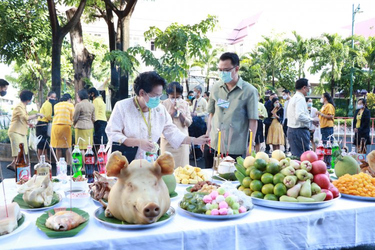 พิธีสักการะสิ่งศักดิ์สิทธิ์ประจำสถาบันเทคโนโลยีจิตรลดา ประจำปี 2563 — 6 พฤษภาคม 2025 — สถาบันเทคโนโลยีจิตรลดา CDTI