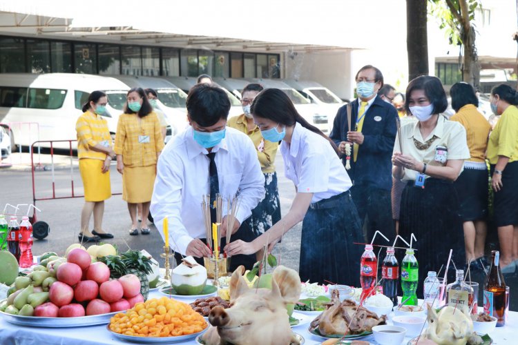 พิธีสักการะสิ่งศักดิ์สิทธิ์ประจำสถาบันเทคโนโลยีจิตรลดา ประจำปี 2563 — 6 พฤษภาคม 2025 — สถาบันเทคโนโลยีจิตรลดา CDTI