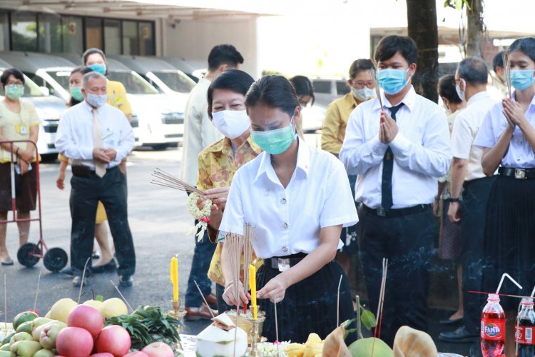 พิธีสักการะสิ่งศักดิ์สิทธิ์ประจำสถาบันเทคโนโลยีจิตรลดา ประจำปี 2563 — 6 พฤษภาคม 2025 — สถาบันเทคโนโลยีจิตรลดา CDTI