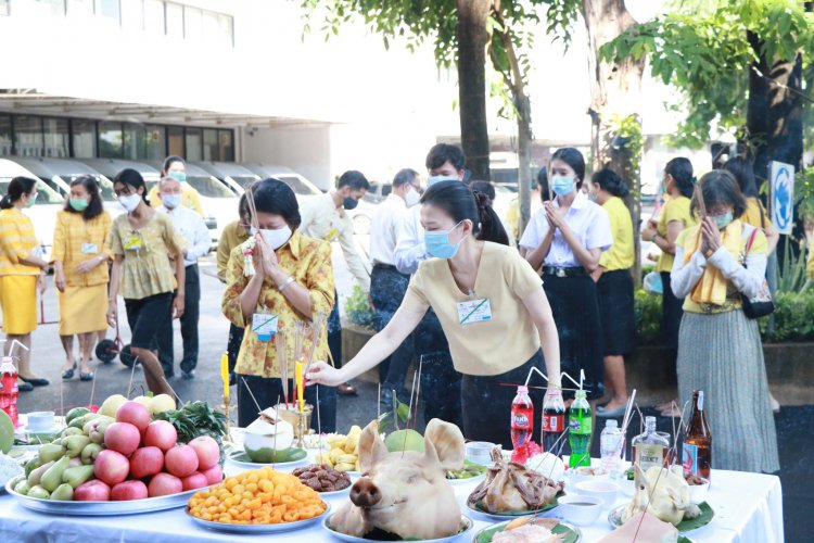 พิธีสักการะสิ่งศักดิ์สิทธิ์ประจำสถาบันเทคโนโลยีจิตรลดา ประจำปี 2563 — 6 พฤษภาคม 2025 — สถาบันเทคโนโลยีจิตรลดา CDTI