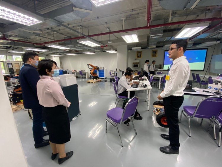ต้อนรับคณะศึกษาดูงานจากโรงเรียนสีตบุตรบำรุง — 6 พฤษภาคม 2025 — สถาบันเทคโนโลยีจิตรลดา CDTI
