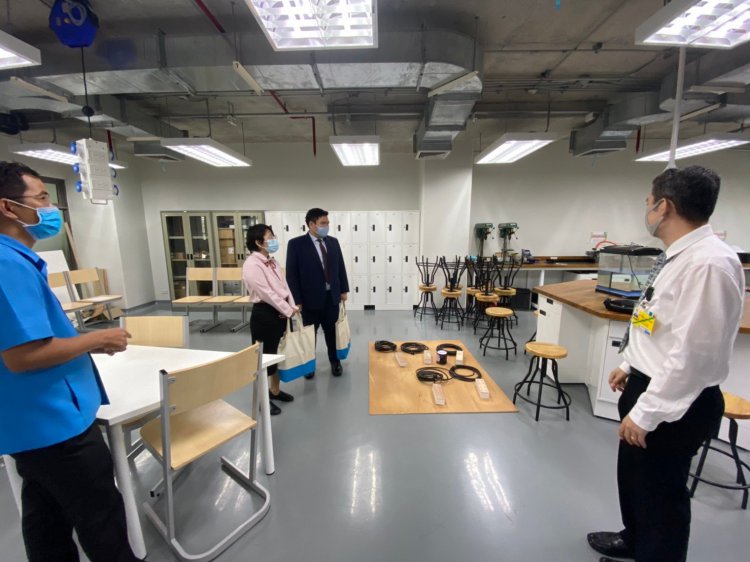 ต้อนรับคณะศึกษาดูงานจากโรงเรียนสีตบุตรบำรุง — 6 พฤษภาคม 2025 — สถาบันเทคโนโลยีจิตรลดา CDTI