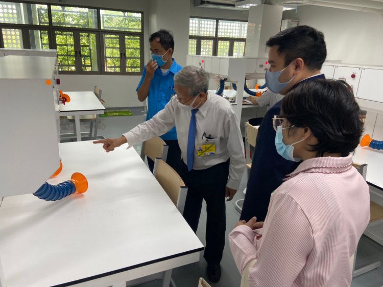 ต้อนรับคณะศึกษาดูงานจากโรงเรียนสีตบุตรบำรุง — 6 พฤษภาคม 2025 — สถาบันเทคโนโลยีจิตรลดา CDTI