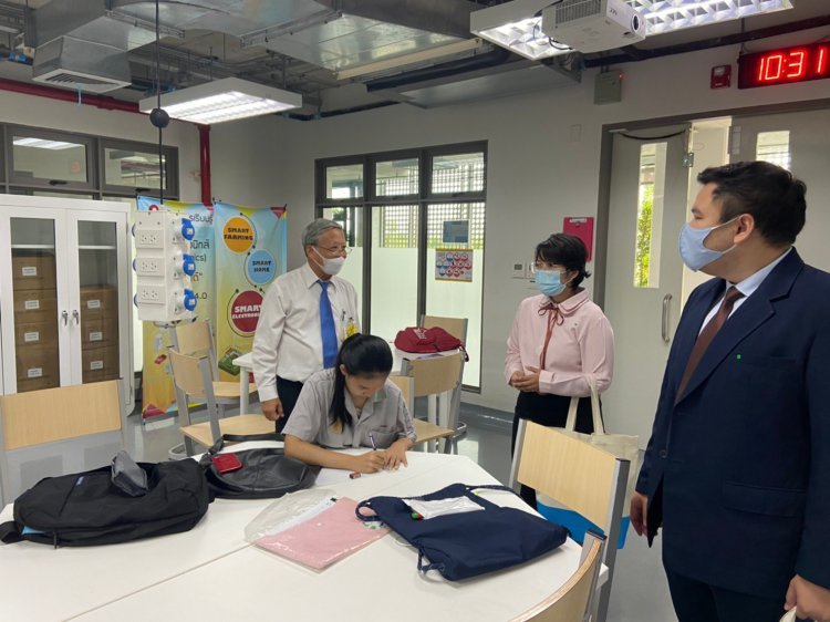 ต้อนรับคณะศึกษาดูงานจากโรงเรียนสีตบุตรบำรุง — 6 พฤษภาคม 2025 — สถาบันเทคโนโลยีจิตรลดา CDTI
