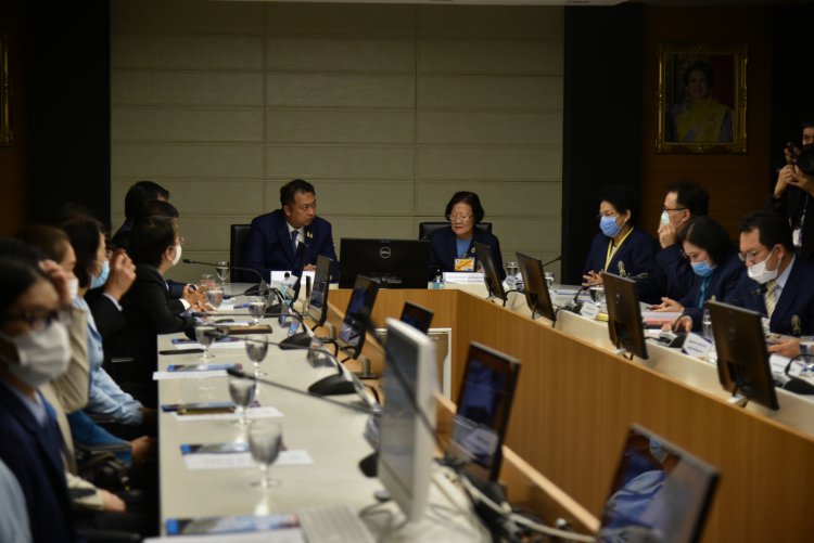 ต้อนรับรัฐมนตรีกระทรวงแรงงานและคณะ ในโอกาสเยี่ยมชมสถาบันฯ — 6 พฤษภาคม 2025 — สถาบันเทคโนโลยีจิตรลดา CDTI