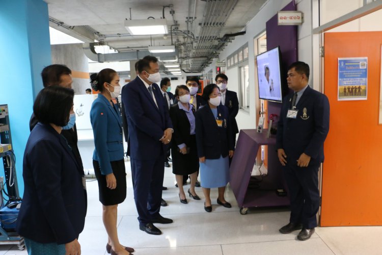 ต้อนรับรัฐมนตรีกระทรวงแรงงานและคณะ ในโอกาสเยี่ยมชมสถาบันฯ — 6 พฤษภาคม 2025 — สถาบันเทคโนโลยีจิตรลดา CDTI