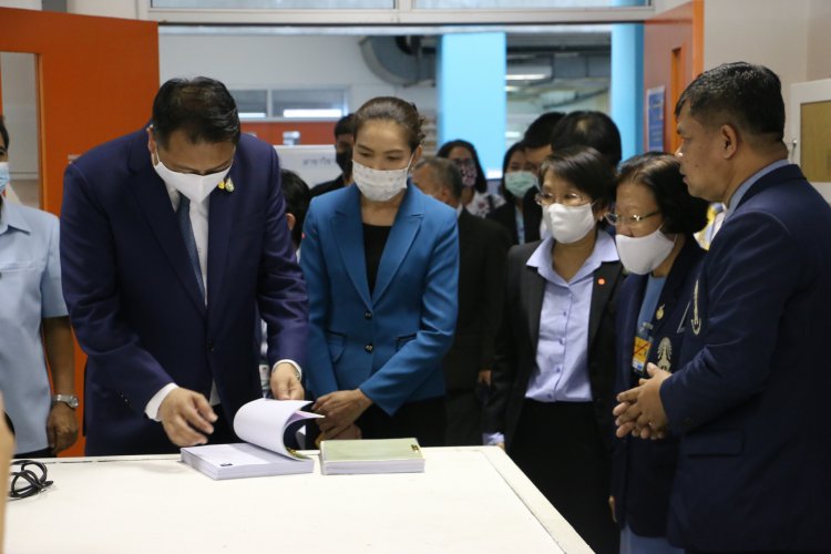 ต้อนรับรัฐมนตรีกระทรวงแรงงานและคณะ ในโอกาสเยี่ยมชมสถาบันฯ — 6 พฤษภาคม 2025 — สถาบันเทคโนโลยีจิตรลดา CDTI