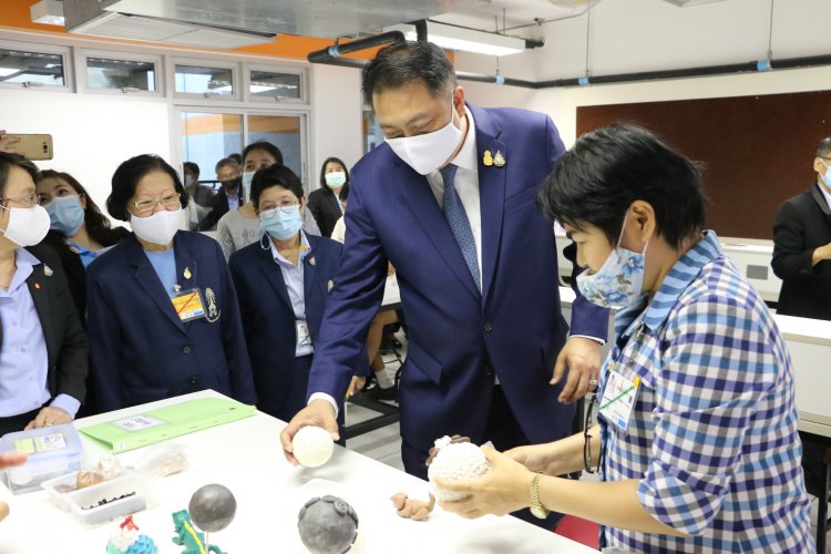 ต้อนรับรัฐมนตรีกระทรวงแรงงานและคณะ ในโอกาสเยี่ยมชมสถาบันฯ — 6 พฤษภาคม 2025 — สถาบันเทคโนโลยีจิตรลดา CDTI