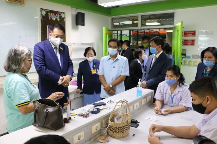 ต้อนรับรัฐมนตรีกระทรวงแรงงานและคณะ ในโอกาสเยี่ยมชมสถาบันฯ — 6 พฤษภาคม 2025 — สถาบันเทคโนโลยีจิตรลดา CDTI