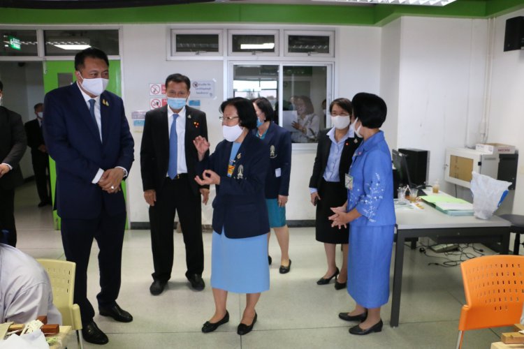 ต้อนรับรัฐมนตรีกระทรวงแรงงานและคณะ ในโอกาสเยี่ยมชมสถาบันฯ — 6 พฤษภาคม 2025 — สถาบันเทคโนโลยีจิตรลดา CDTI
