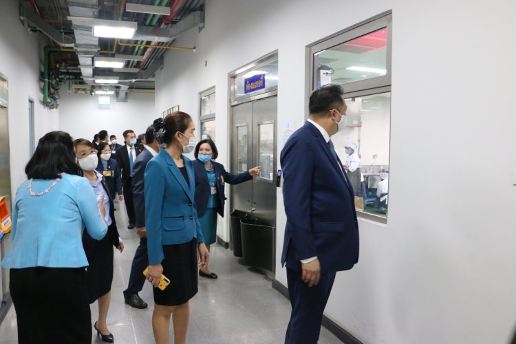 ต้อนรับรัฐมนตรีกระทรวงแรงงานและคณะ ในโอกาสเยี่ยมชมสถาบันฯ — 6 พฤษภาคม 2025 — สถาบันเทคโนโลยีจิตรลดา CDTI