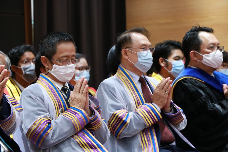พิธีไหว้ครู ประจำปีการศึกษา 2563 — 3 พฤษภาคม 2025 — สถาบันเทคโนโลยีจิตรลดา CDTI