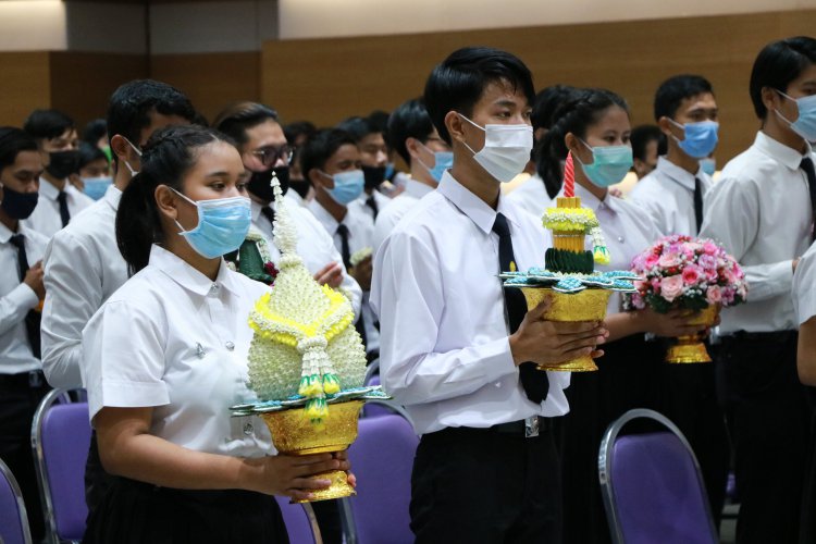 พิธีไหว้ครู ประจำปีการศึกษา 2563 — 3 พฤษภาคม 2025 — สถาบันเทคโนโลยีจิตรลดา CDTI