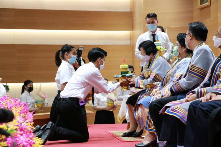 พิธีไหว้ครู ประจำปีการศึกษา 2563 — 3 พฤษภาคม 2025 — สถาบันเทคโนโลยีจิตรลดา CDTI