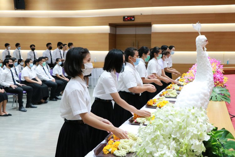 พิธีไหว้ครู ประจำปีการศึกษา 2563 — 3 พฤษภาคม 2025 — สถาบันเทคโนโลยีจิตรลดา CDTI