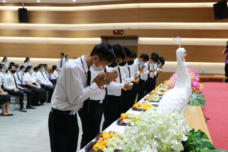 พิธีไหว้ครู ประจำปีการศึกษา 2563 — 3 พฤษภาคม 2025 — สถาบันเทคโนโลยีจิตรลดา CDTI