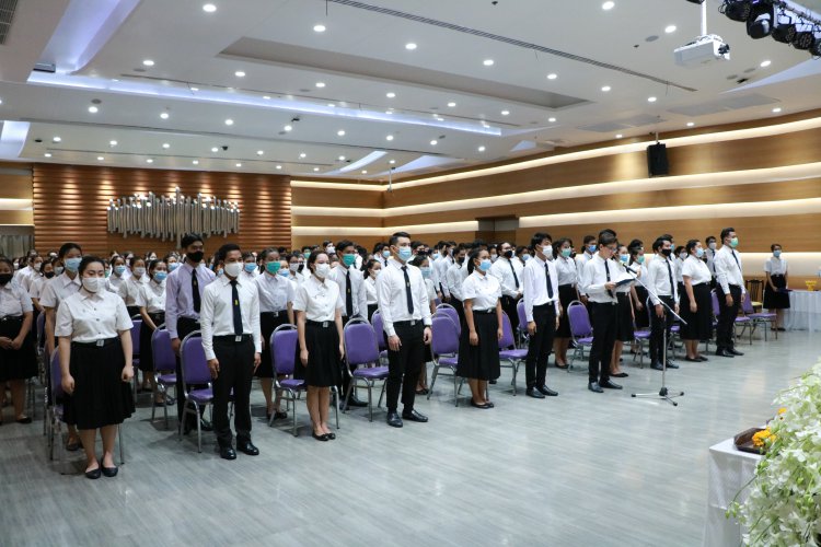 พิธีไหว้ครู ประจำปีการศึกษา 2563 — 3 พฤษภาคม 2025 — สถาบันเทคโนโลยีจิตรลดา CDTI