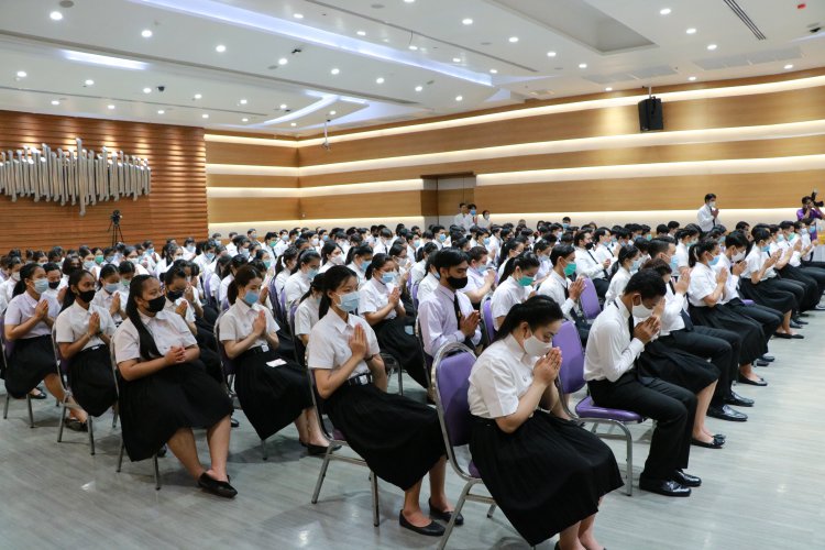 พิธีไหว้ครู ประจำปีการศึกษา 2563 — 3 พฤษภาคม 2025 — สถาบันเทคโนโลยีจิตรลดา CDTI