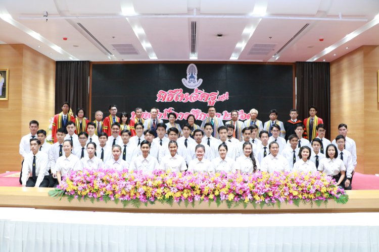 พิธีไหว้ครู ประจำปีการศึกษา 2563 — 3 พฤษภาคม 2025 — สถาบันเทคโนโลยีจิตรลดา CDTI