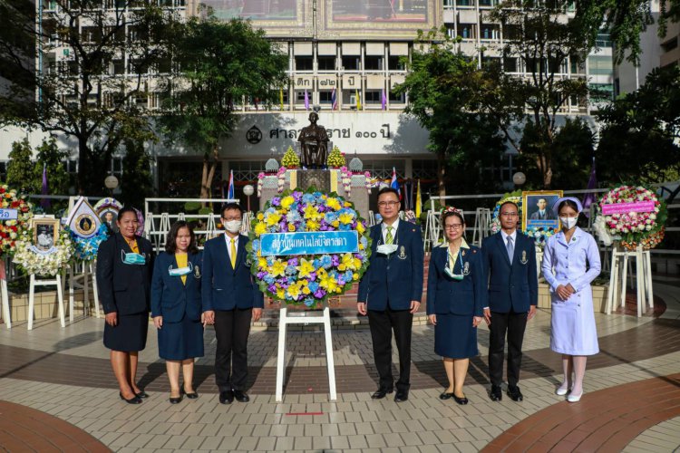 สถาบันเทคโนโลยีจิตรลดา ร่วมวางพวงมาลา เนื่องในวันมหิดล — 3 พฤษภาคม 2025 — สถาบันเทคโนโลยีจิตรลดา CDTI