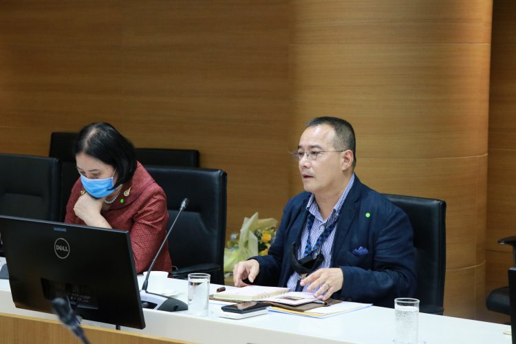 สจด.ประชุมกับ บริษัท ปตท จำกัด (มหาชน) และแสดงความยินดีกับ คุณศยาม จันทรวิโรจน์ — 3 พฤษภาคม 2025 — สถาบันเทคโนโลยีจิตรลดา CDTI