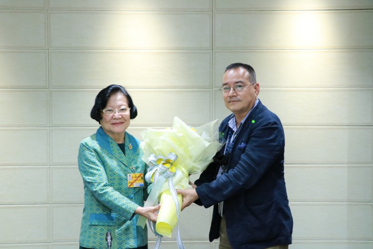 สจด.ประชุมกับ บริษัท ปตท จำกัด (มหาชน) และแสดงความยินดีกับ คุณศยาม จันทรวิโรจน์ — 3 พฤษภาคม 2025 — สถาบันเทคโนโลยีจิตรลดา CDTI