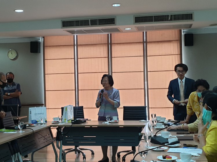 คณะผู้บริหารสถาบันเทคโนโลยีจิตรลดาเข้าเยี่ยมชมวิทยาลัยดุสิตธานี — 5 พฤษภาคม 2025 — สถาบันเทคโนโลยีจิตรลดา CDTI