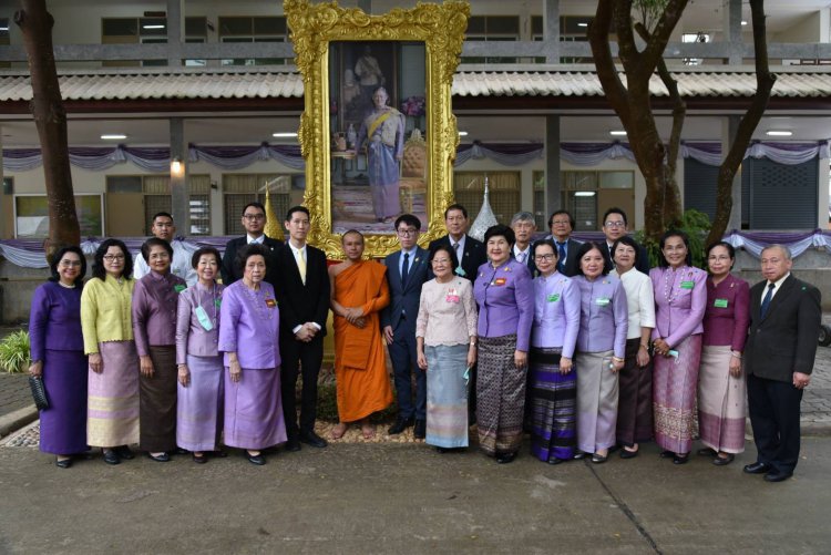 ถวายผ้าพระกฐิน ณ วัดกฤษณเวฬุพุทธาราม — 6 พฤษภาคม 2025 — สถาบันเทคโนโลยีจิตรลดา CDTI