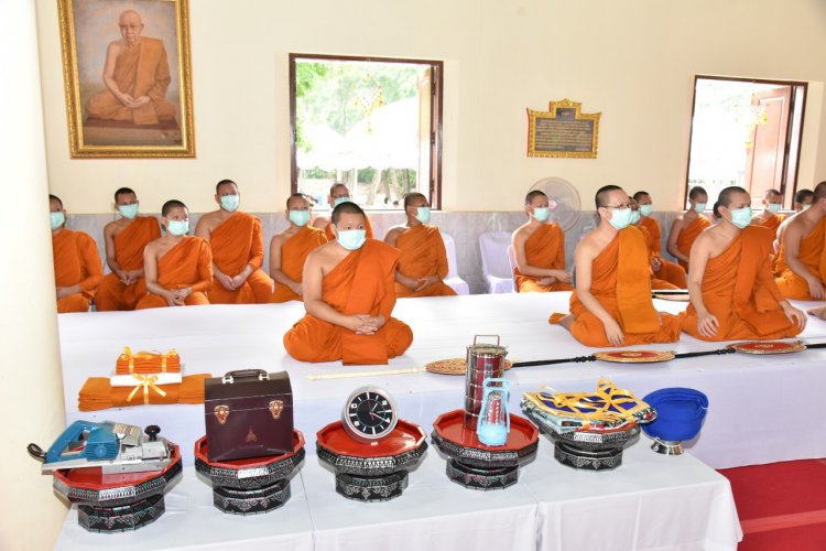 ถวายผ้าพระกฐิน ณ วัดกฤษณเวฬุพุทธาราม — 6 พฤษภาคม 2025 — สถาบันเทคโนโลยีจิตรลดา CDTI