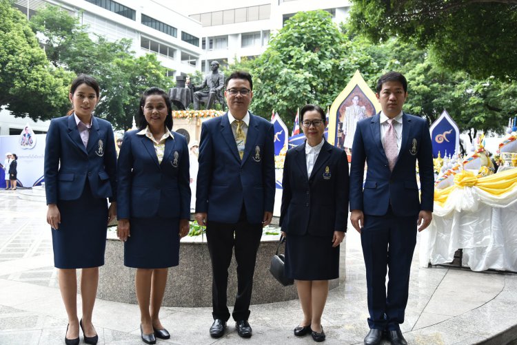 ร่วมวางพานพุ่มเนื่องในวันเทคโนโลยีของไทย — 6 พฤษภาคม 2025 — สถาบันเทคโนโลยีจิตรลดา CDTI