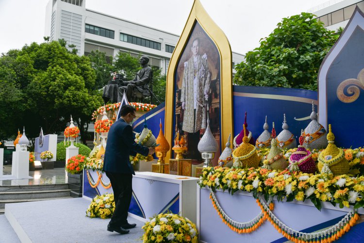 ร่วมวางพานพุ่มเนื่องในวันเทคโนโลยีของไทย — 6 พฤษภาคม 2025 — สถาบันเทคโนโลยีจิตรลดา CDTI