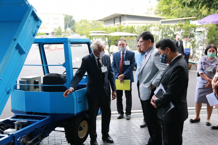 ต้อนรับรัฐมนตรีว่าการกระทรวงการอุดมศึกษาฯ — 6 พฤษภาคม 2025 — สถาบันเทคโนโลยีจิตรลดา CDTI